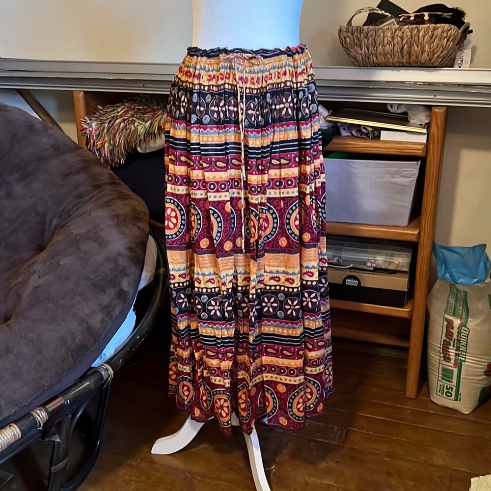 Flowy hippie skirt